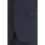 Dsquared² Blue Fleece Wool Two-Piece Suit - Image 4