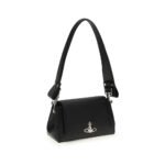 Vivienne Westwood Black Polyurethane Shoulder Bag - Image 2