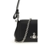 Vivienne Westwood Black Polyurethane Shoulder Bag - Image 4