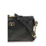 Valentino Garavani Black Lamb Ovis Aries Aries Shoulder Bag - Image 4