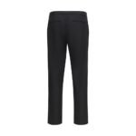 Maison Margiela Black Fleece Wool Casual Pants - Image 2