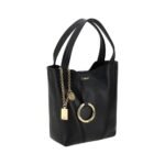 Geantă Chloé Spin Shoulder Bag Negru din Piele - imagine 2