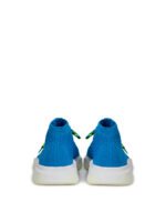 Balenciaga Blue Cotton Athletic Sneakers - Image 4