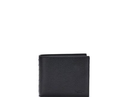 Portofel Valentino Garavani Negru din Piele