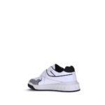 Valentino Garavani White Calf Leather Bos Taurus Low Top Sneakers - Image 3