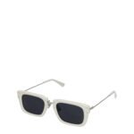 Jacquemus White Acetate Sunglasses