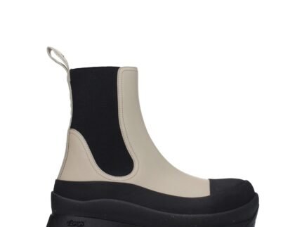 Stella McCartney Black Leather Ankle Boots