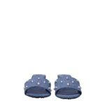 Givenchy Blue Fabric Sandals - Image 3