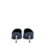 Givenchy Blue Fabric Platform Sandals - Image 5