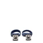 Givenchy Blue Fabric Sandals - Image 5