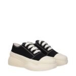 Stella McCartney Black Fabric Chunky Sneakers - Image 2
