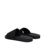 Palm Angels Black Fabric Slippers - Image 4
