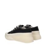 Stella McCartney Black Fabric Chunky Sneakers - Image 4