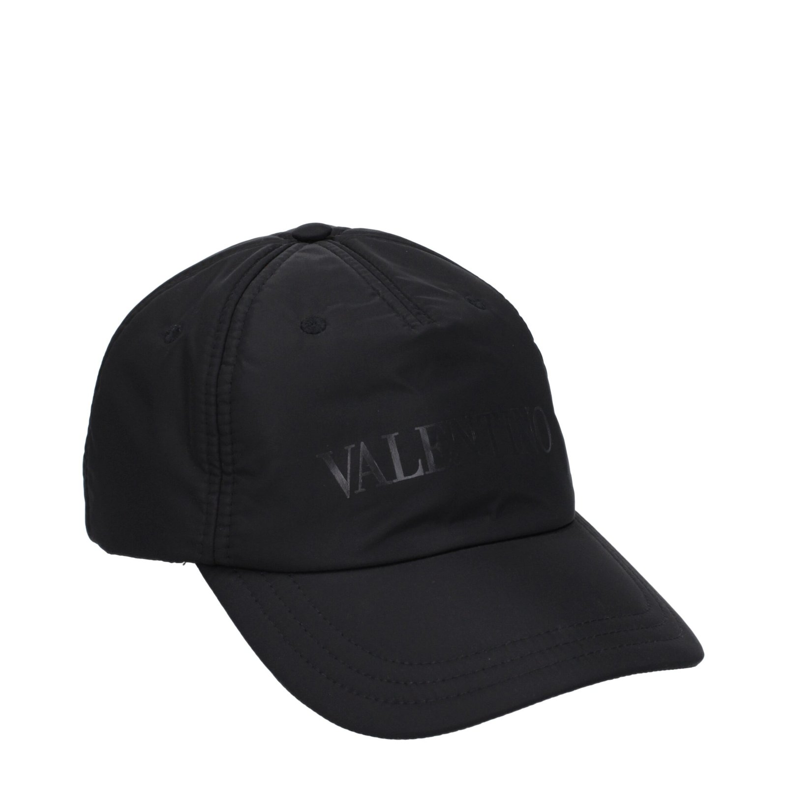 8340888.jpeg Valentino Garavani Black Polyamide Cap (Baseball Hat) - Image 1