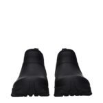 Givenchy Black Cotton Ankle Boots - Image 3