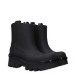 Chloé Black Cotton Ankle Boots - Image 2