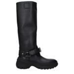 Burberry Black Leather Boots