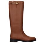 Valentino Garavani Brown Leather Boots