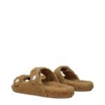 Jimmy Choo Brown Fabric Slippers - Image 4