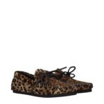 Isabel Marant Brown Horsehair Slip-On Loafers - Image 2