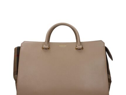 Geantă Burberry Bej din Piele