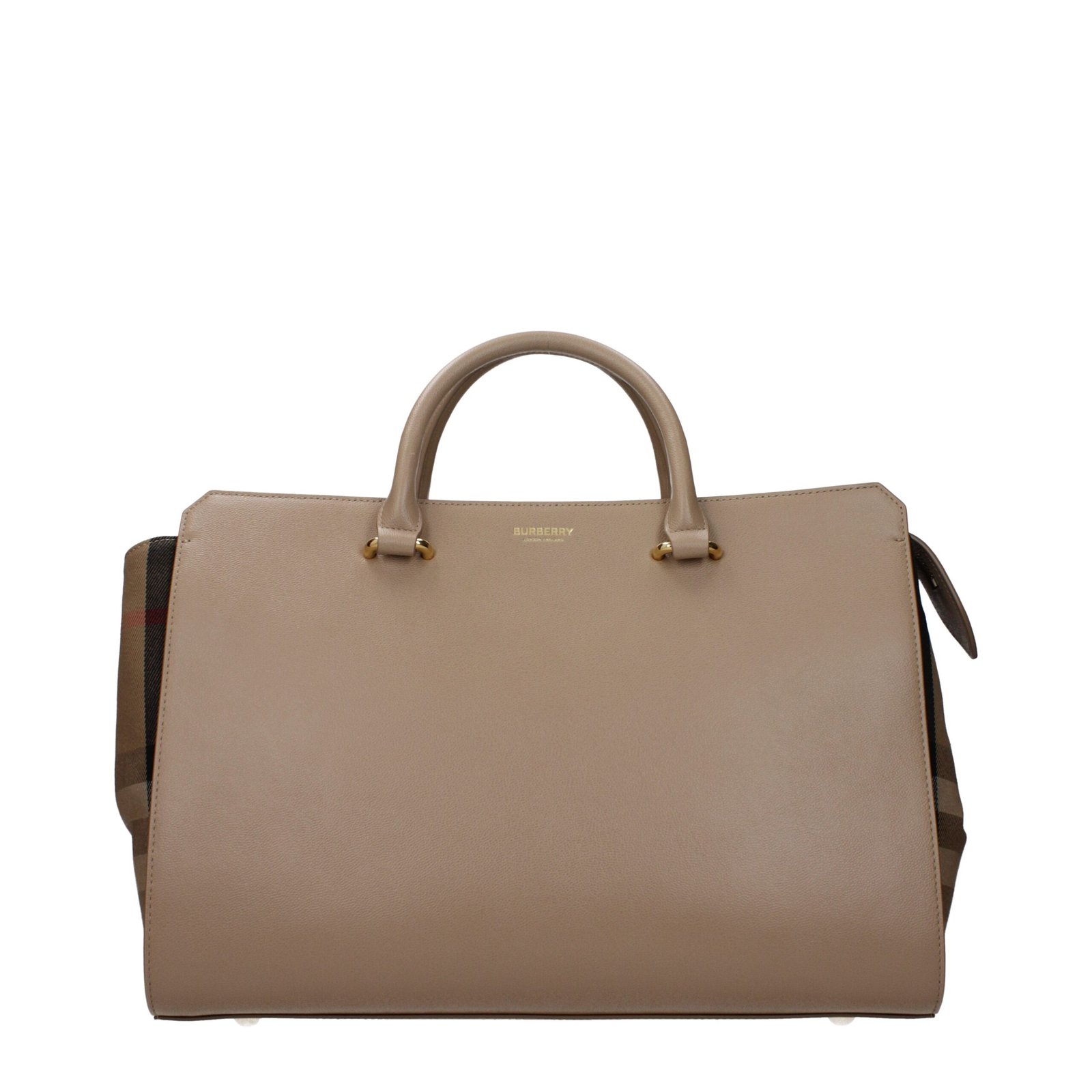 8342169-1.jpeg Burberry Beige Leather Handbag - Image 1