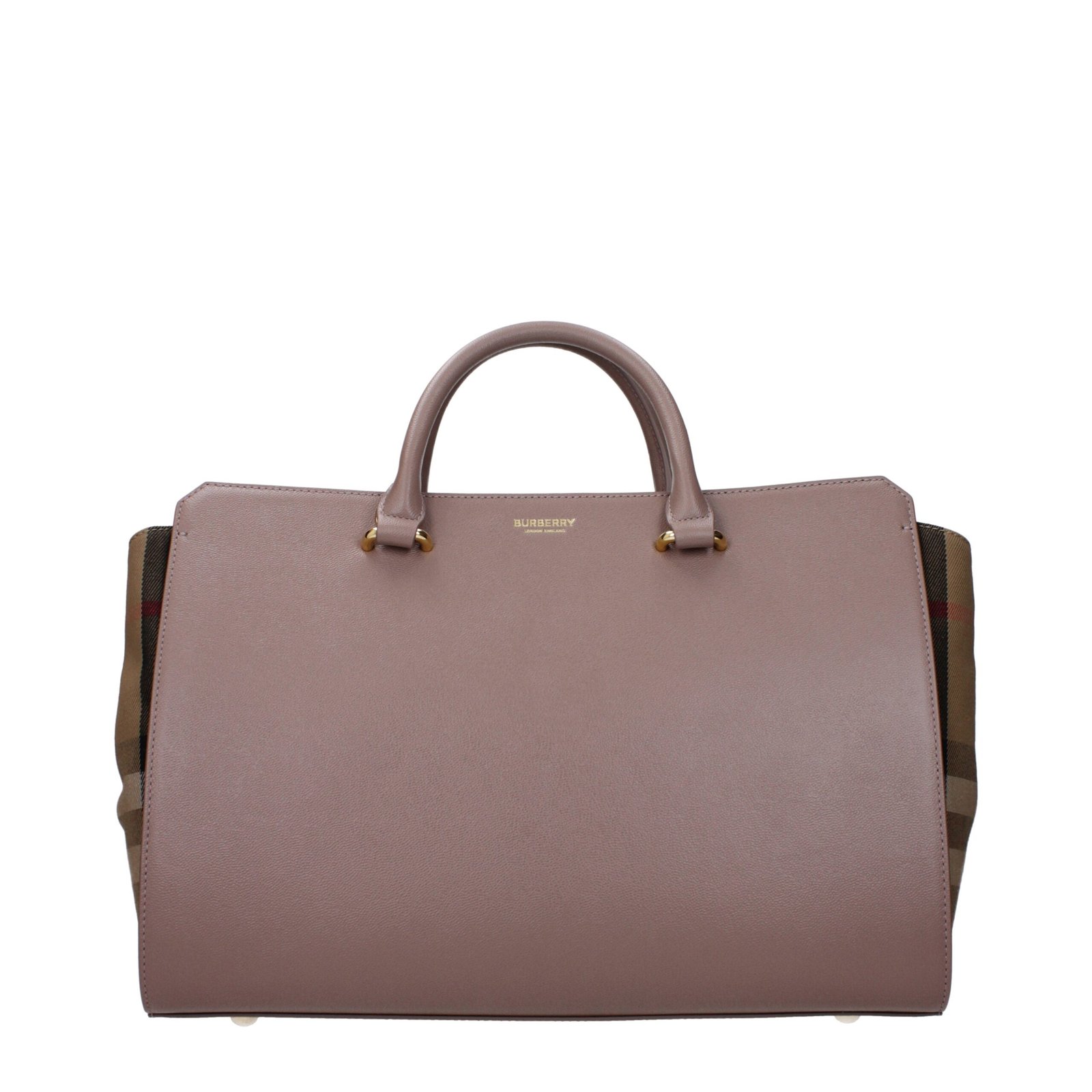 8343229-1.jpeg Geantă Burberry Gri din Piele - imagine 1