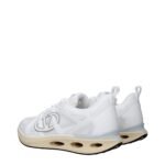 Valentino Garavani White Fabric Athletic Sneakers - Image 4