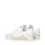 Chloé White Fabric Low Top Sneakers - Image 4