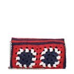 Miu Miu Multicolor Raffia Clutch Bag - Image 3