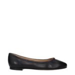 Chloé Black Leather Ballet Flats