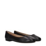 Chloé Black Leather Ballet Flats - Image 2