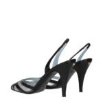 Valentino Garavani Black Leather High Heel Pumps - Image 4