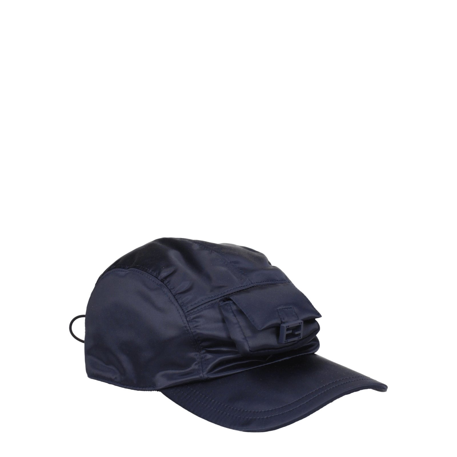 9143854.jpeg Fendi Blue Polyamide Cap (Baseball Hat) - Image 1