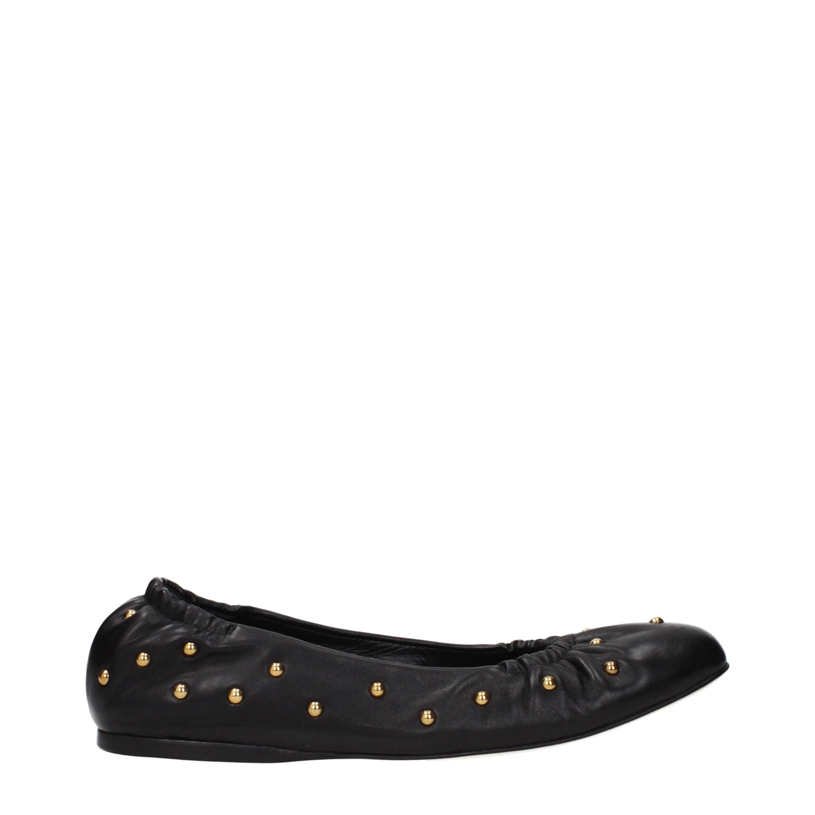 9166994-1.jpeg Chloé Black Leather Ballet Flats - Image 1