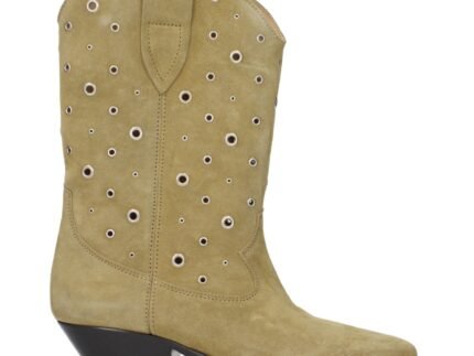 Isabel Marant Beige Leather Ankle Boots