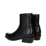 Botine Versace Negre din Piele - imagine 4
