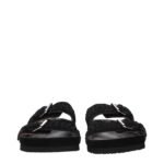 Isabel Marant Black Leather Slippers - Image 3