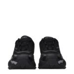 Versace Black Fabric Athletic Sneakers - Image 3