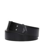 Alaïa Black Leather Regular Belt