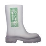 Off-White Transparent Pvc Ankle Boots