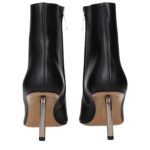 Off-White Black Leather Ankle Boots - Image 5