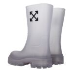 Off-White Transparent Pvc Ankle Boots - Image 4