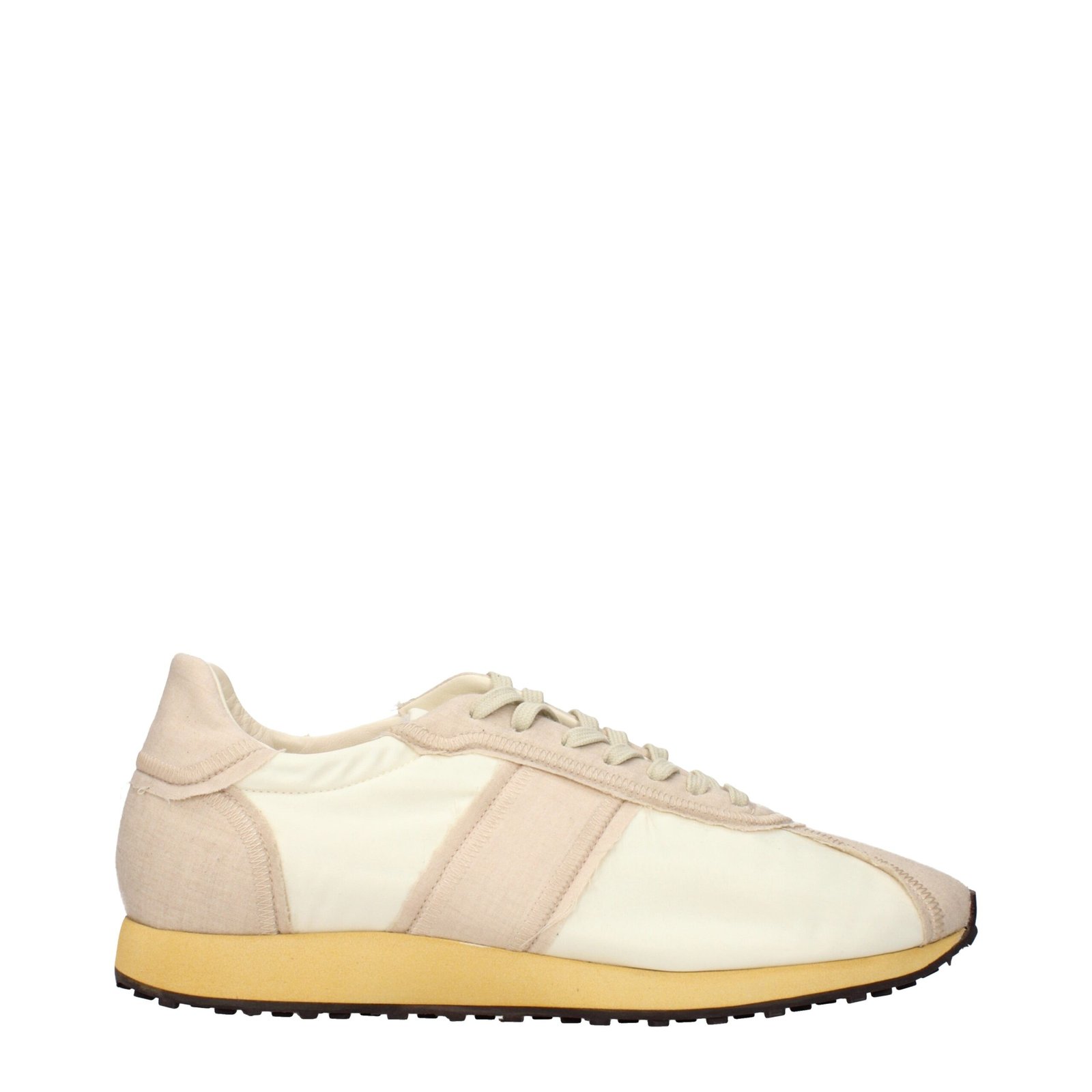 9489619.jpeg The Row Beige Fabric Athletic Sneakers - Image 1