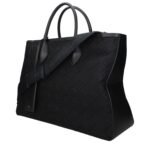 Salvatore Ferragamo Black Fabric Handbag - Image 2