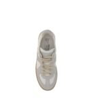 Maison Margiela White Calf Leather Bos Taurus Low Top Sneakers - Image 4