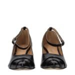 Maison Margiela Black Leather Pumps - Image 3