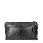 Geantă Tom Ford Gri Python din Piele - imagine 3