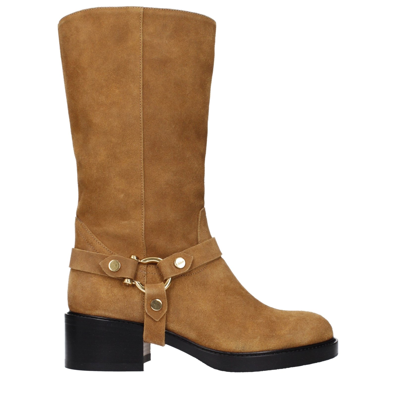 9830009-1.jpeg Chloé Brown Leather Ankle Boots - Image 1