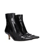 Botine Maison Margiela Negri din Piele - imagine 2